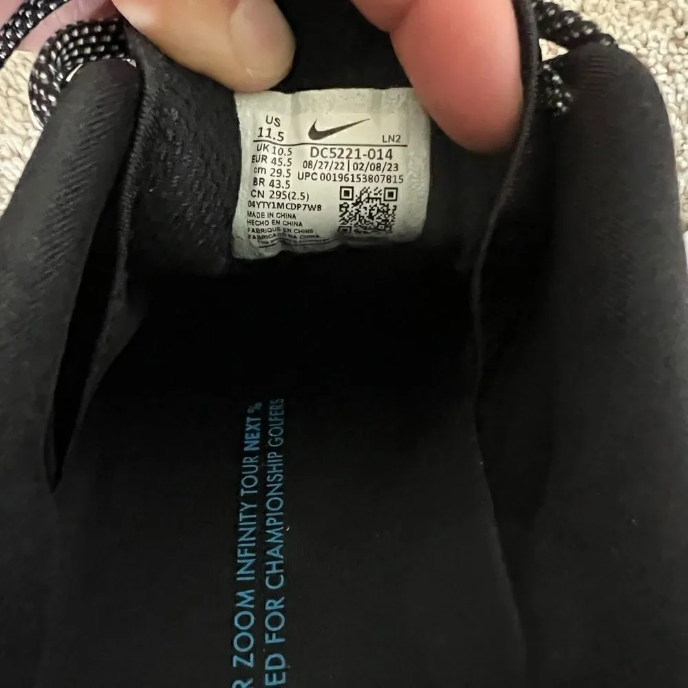 Nike Infinity Tour NEXT% Air Zoom Golf Shoes